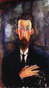 Amedeo Modigliani Portrait of Paul Alexandre in Front of a Window Sweden oil painting reproduction
